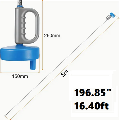 배수구 이물질 제거