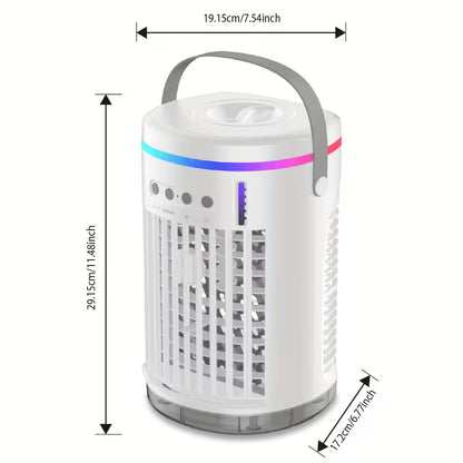 LED 가습 선풍기