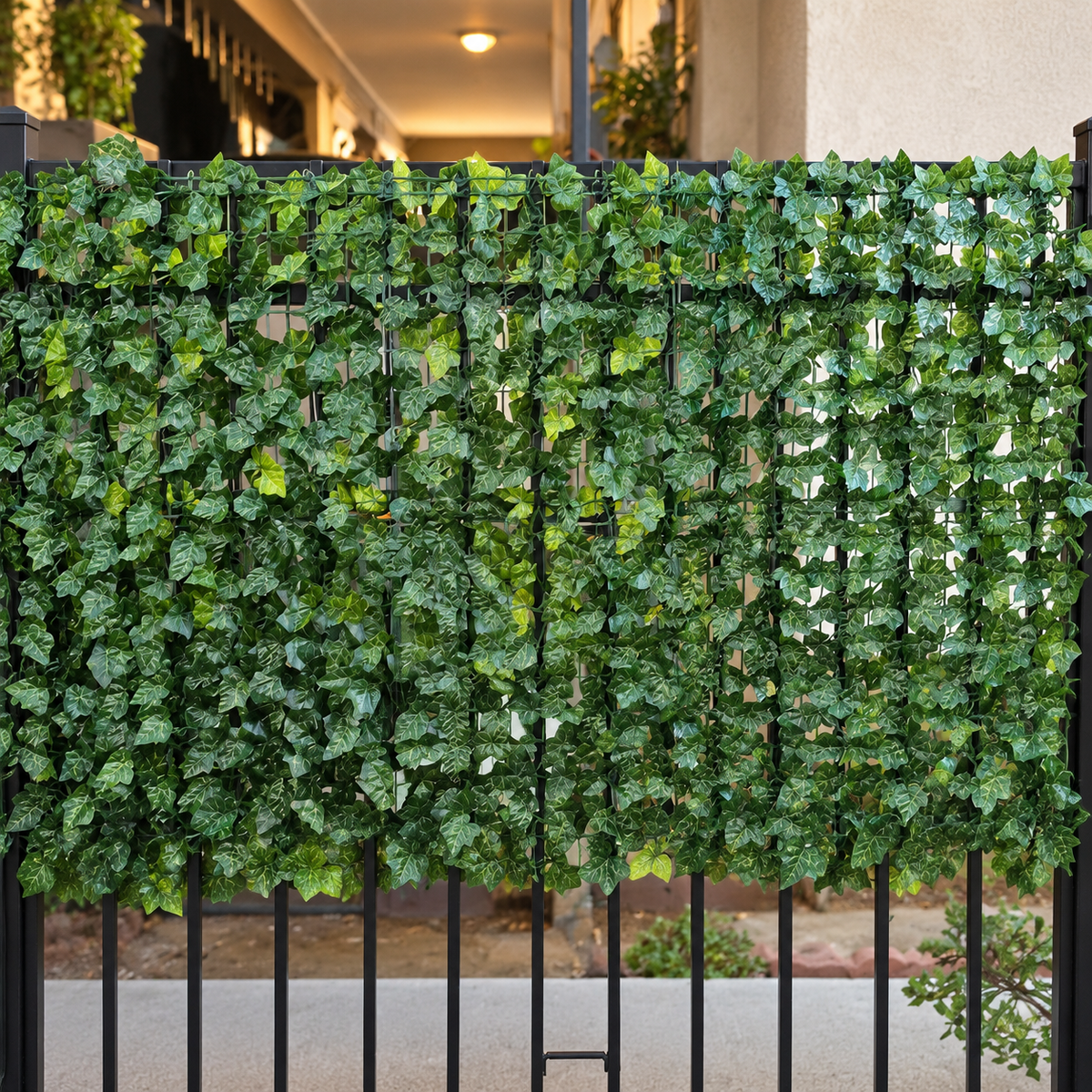 Artificial Ivy Privacy Fence Screen - 116" x 37.4" (See Description)