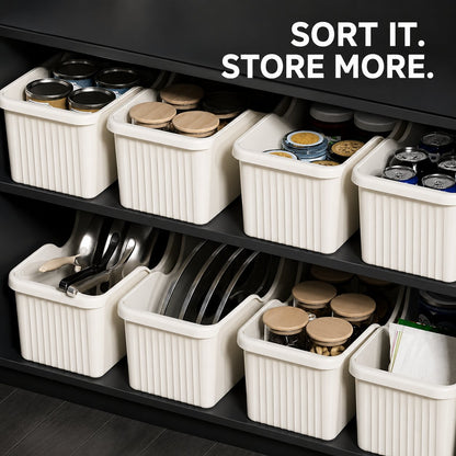 Rolling Pull-Out Storage Bin - Large (1-Pack)