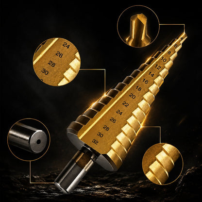 Step Drill Bit Set