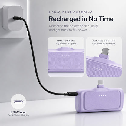비상용 미니 파워뱅크 - 5000mAh