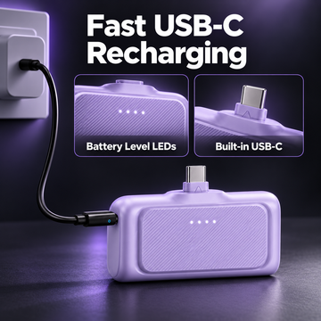 비상용 미니 파워뱅크 (폰 충전 배터리) - 3500mAh