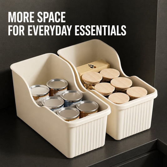 Rolling Pull-Out Storage Bin - Large (1-Pack)