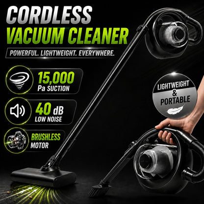 Cordless Vacuum - USB Rechargeable
