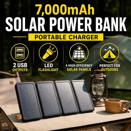 태양광 파워뱅크 - 7000mAh