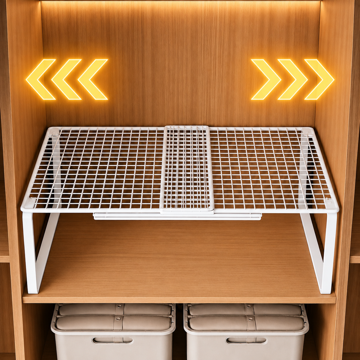 Expandable Cabinet Shelf