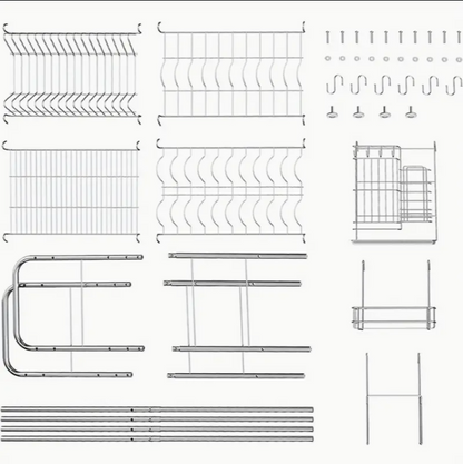 (신품) 2단 식기 건조대