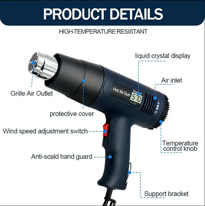 (신품) Heat Gun 2000W 60 - 600°C