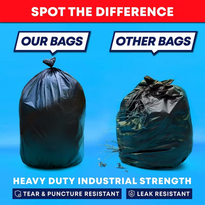 (신품) 55-60 갤런 대형 쓰레기봉투 25장