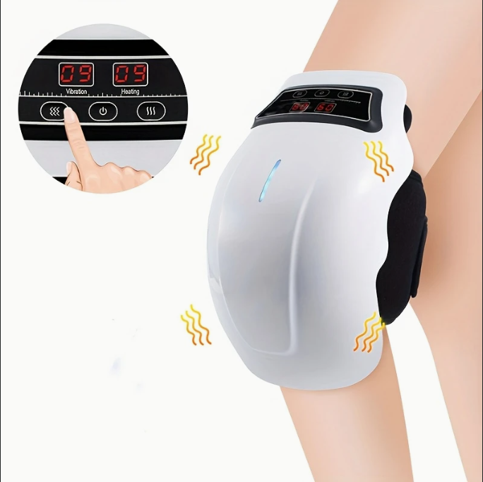 (신품) 무릎 진동 마사지 + 찜질