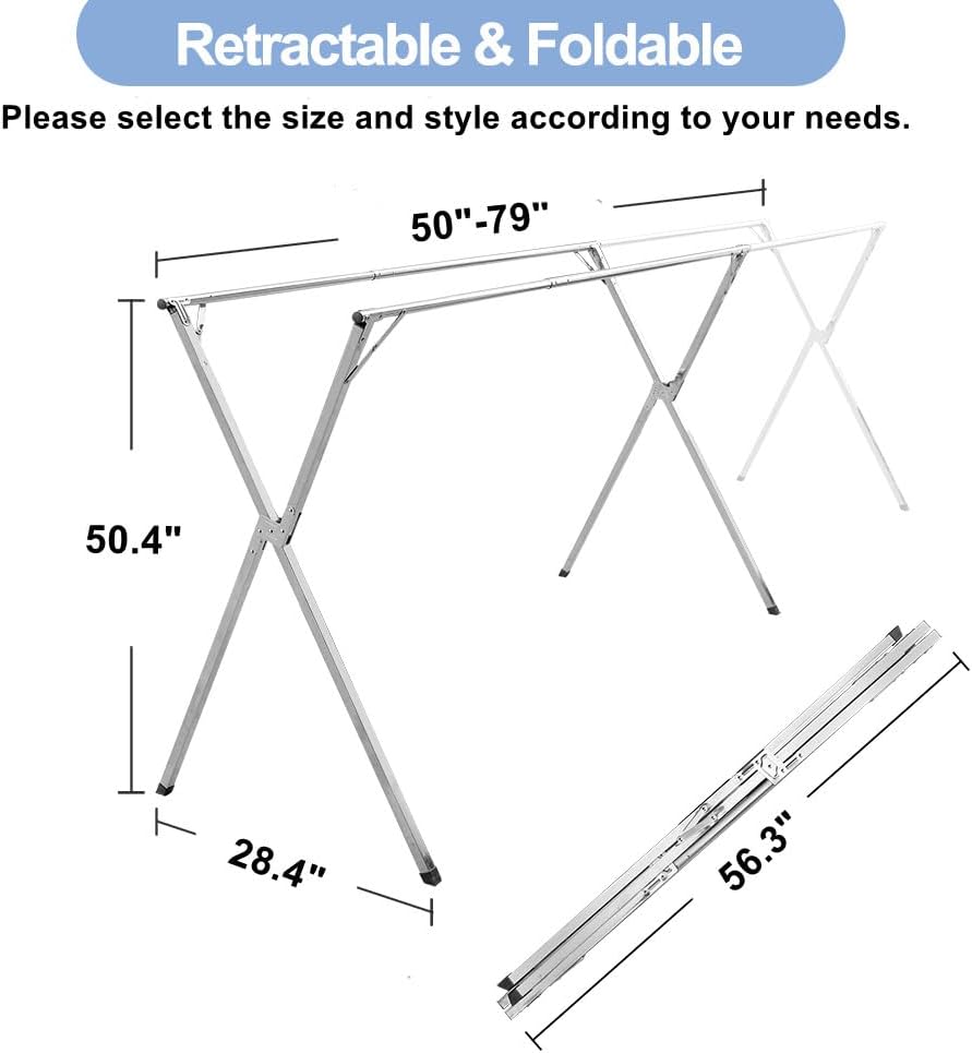 길이조절 이불빨래 건조대