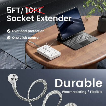 파워 스트립 (멀티탭) 1250W - 5FT