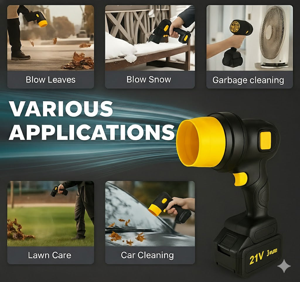 (신품) High-powered 무선 청소 블로워