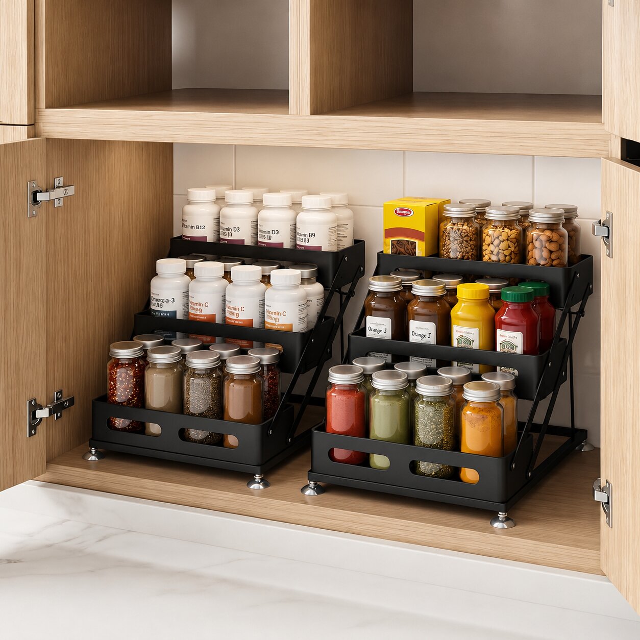 Spice Rack Organizer - 3 Tier