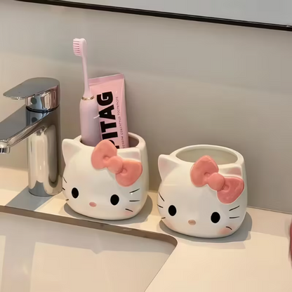 헬로키티 펜 홀더 / 칫솔 홀더