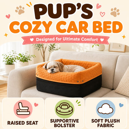 Memory Foam Dog Car Booster Seat