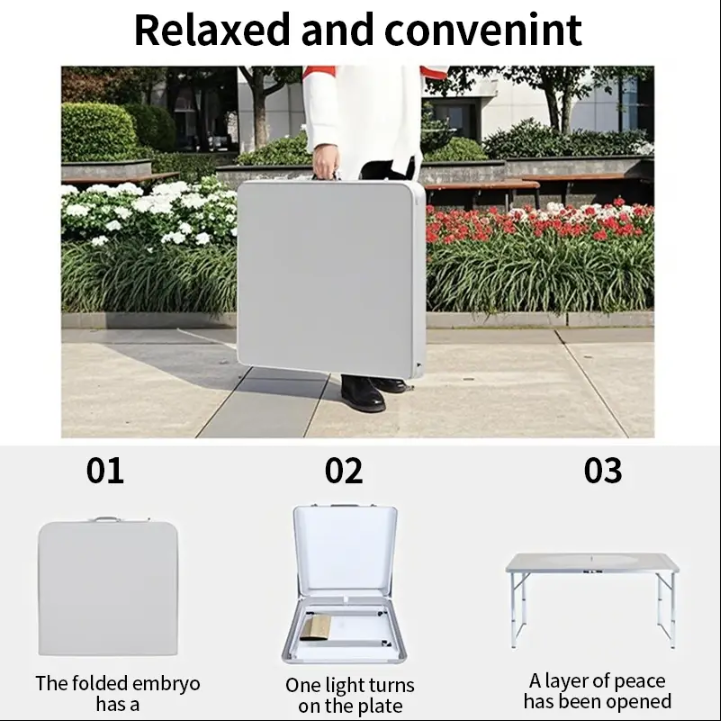 (판매완료) 4FT 접는 캠핑 테이블