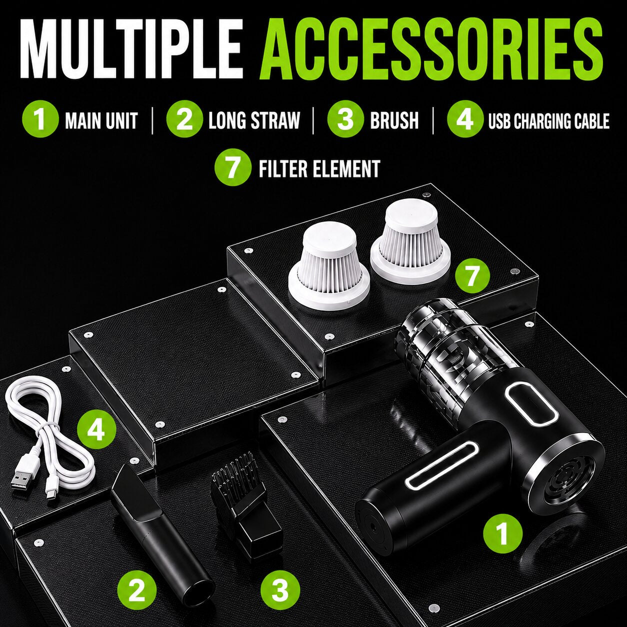 Cordless Car Vacuum - Mini