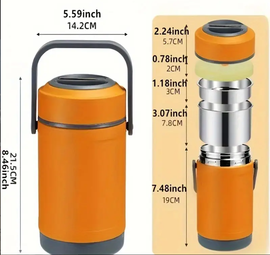 (신품) 전기 보온 도시락