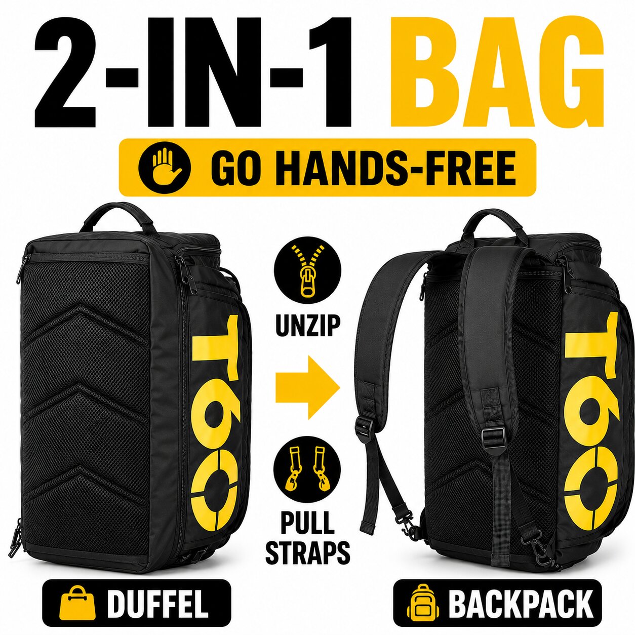 [2-IN-1] T60 Bag / Backpack