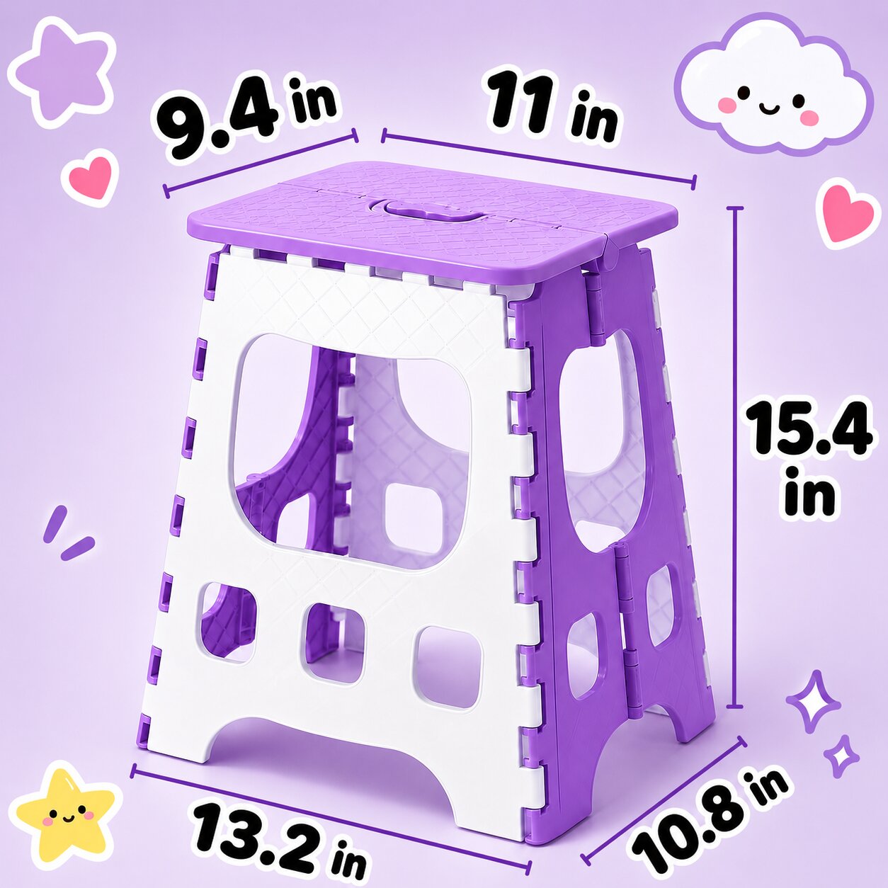 발판 의자 - 15"