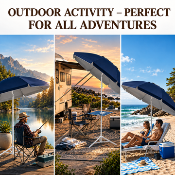 6.5 FT 휴대용 파티오 우산