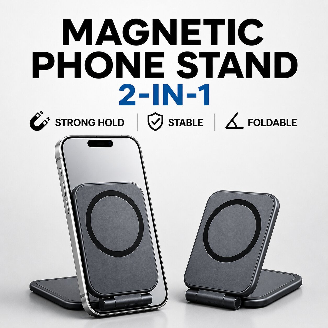 2-IN-1 Car / Desk Phone Stand