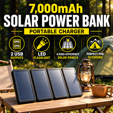 태양광 파워뱅크 - 7000 mAh