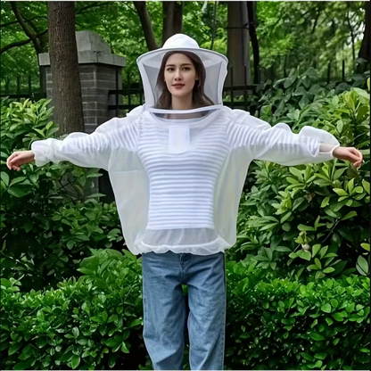 벌레 물림 / 벌 쏘임 방지 모자 + 윗도리