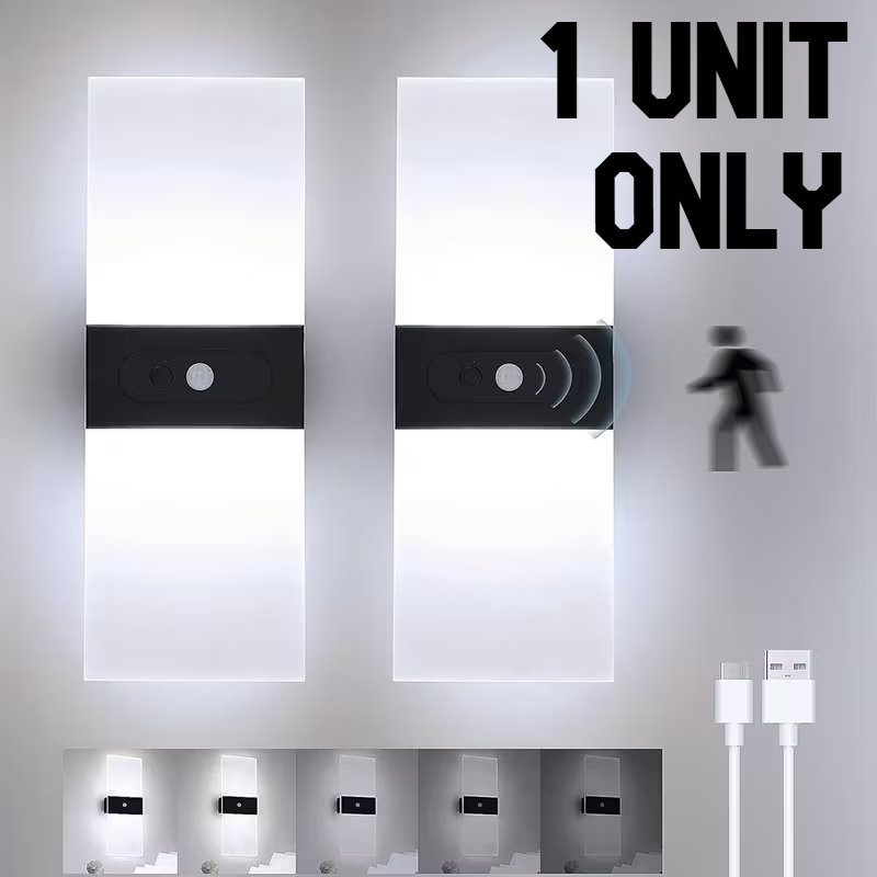 USB 충전식 아크릴 센서등 - 1 개