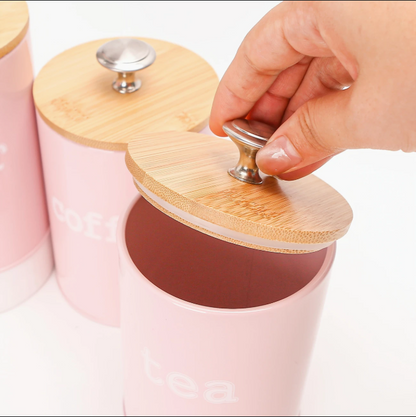 (신품) 주방 Canister 3개 Set