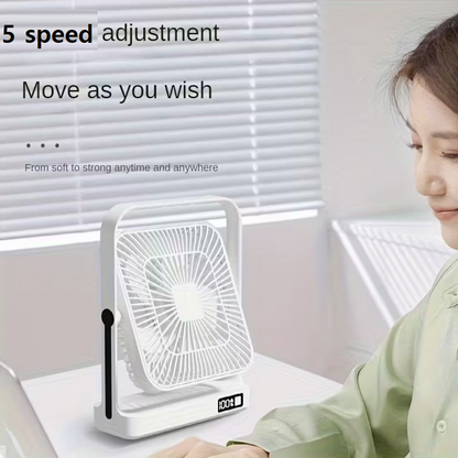 (신품) 무선 선풍기 보라/흰색