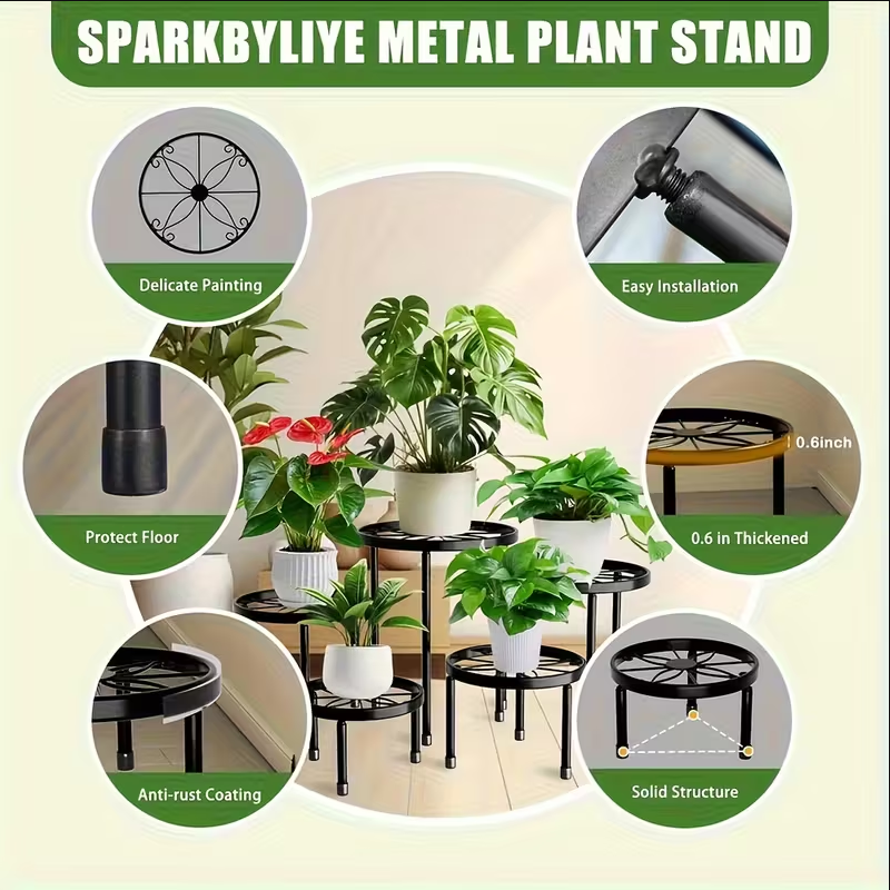 (신품) 화분받침 5개 Set