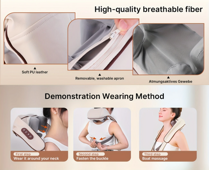 (신품) 무선 목 마사지