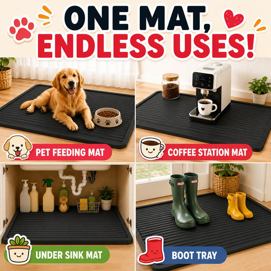 Waterproof Feeding Mat - 36"x24"