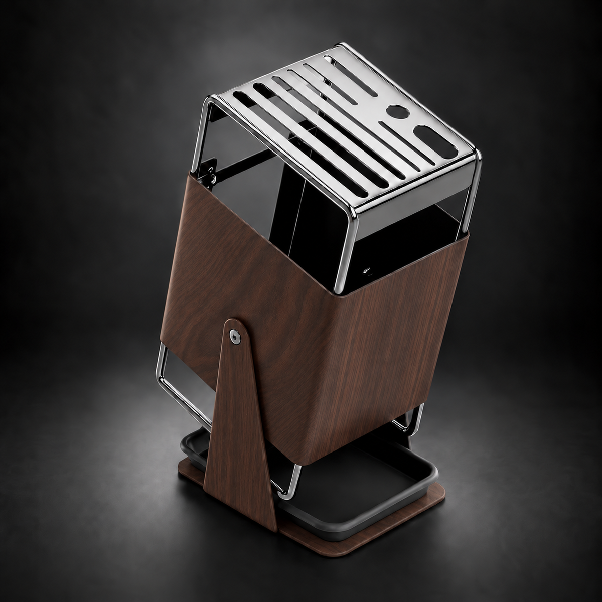 Stainless Steel Knife Block