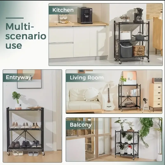 (신품) 3단 접는 렉