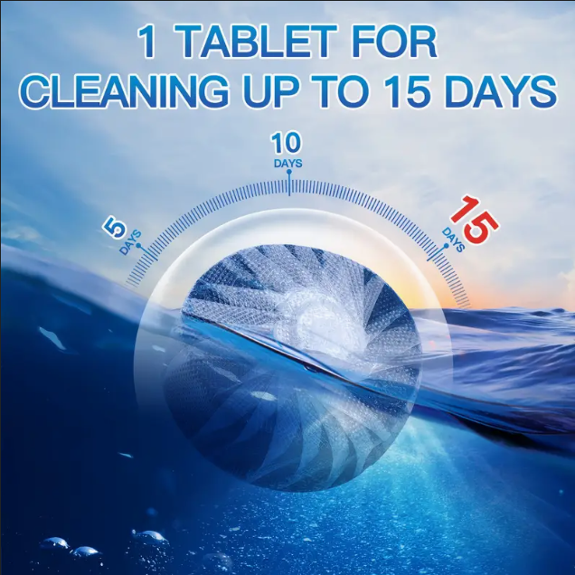 (신품) 자동 변기청소 태블렛 100개