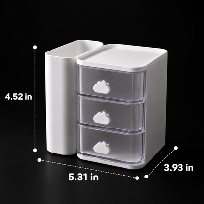 Mini Drawers - White