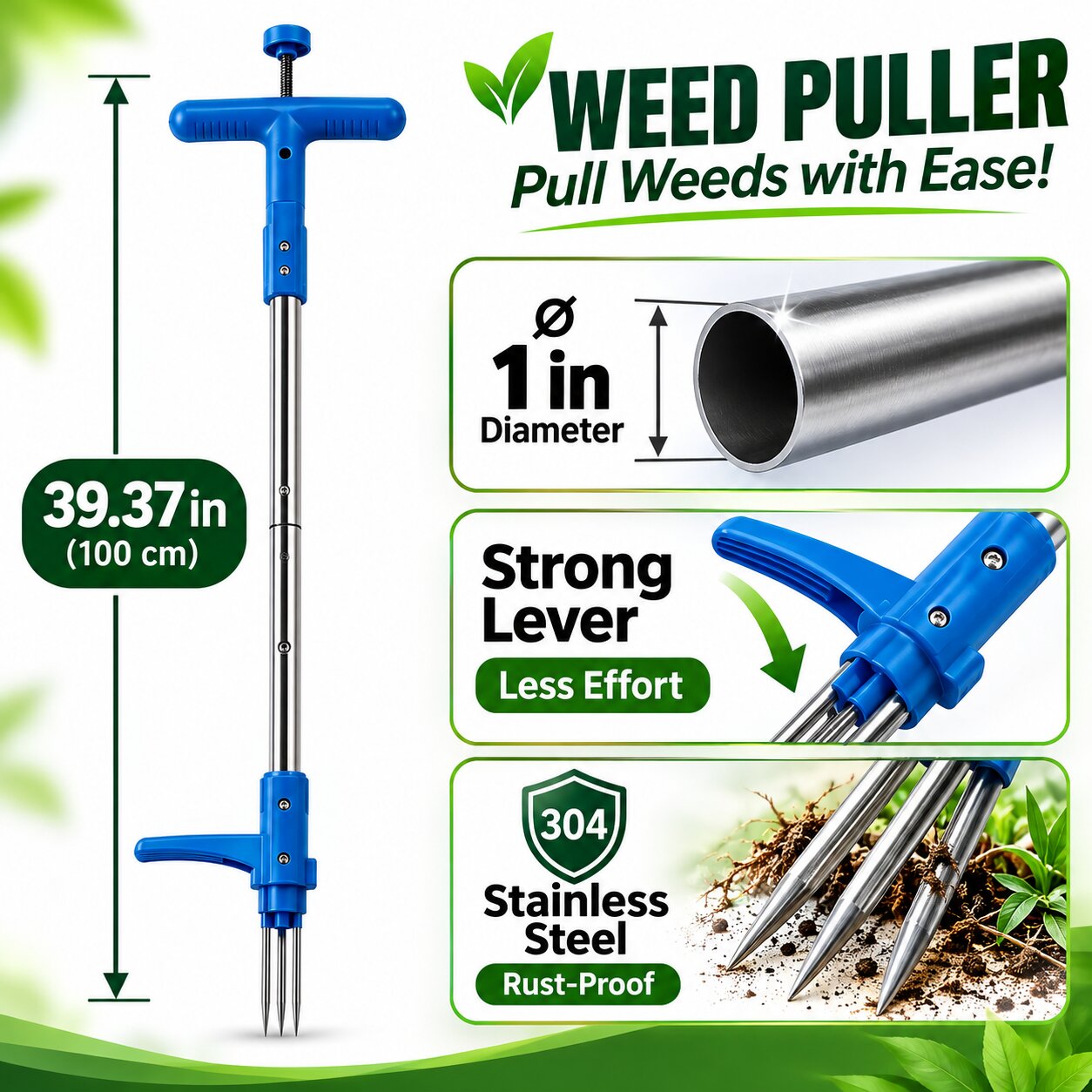 Stand-Up Weed Puller