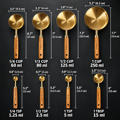 Measuring Cups and Spoons Set