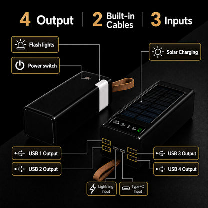 💥실측 20000 mAh - 태양광 파워뱅크