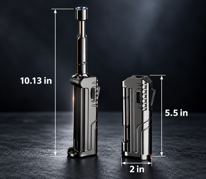 Foldable Jet Flame Torch Lighter (Butane Not Included)
