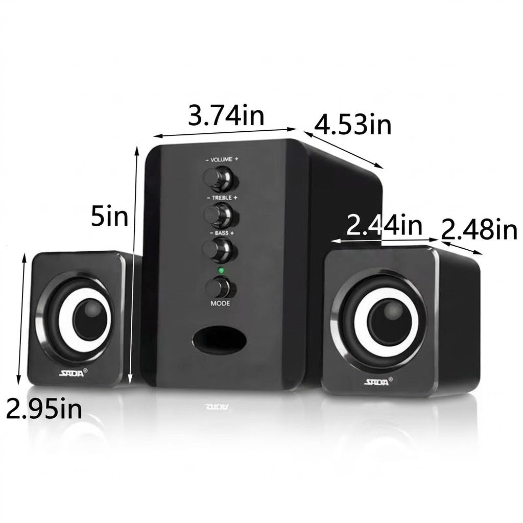 미니 2.1 USB  스피커