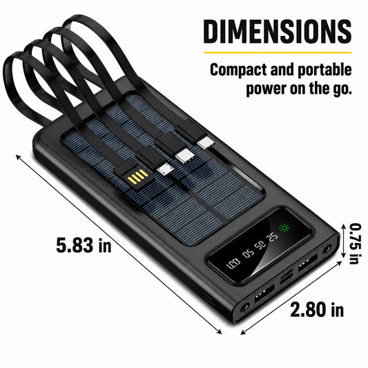 태양광 파워뱅크 - 7000mAh