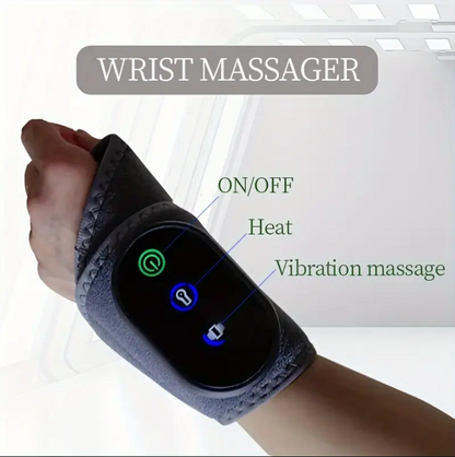 (신품) 무선 손목 찜질패드 + 약한 진동 마사지