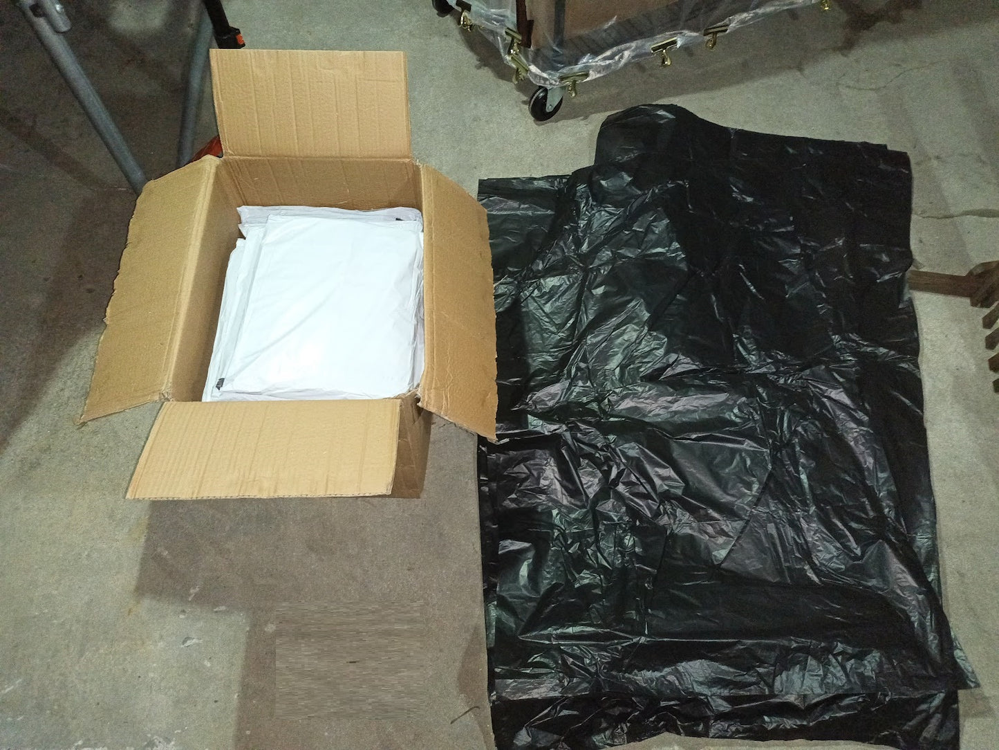 (신품) 55-60 갤런 대형 쓰레기봉투 25장