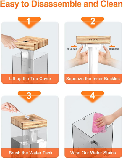 청소 간단한 겨울 가습기 7.5L