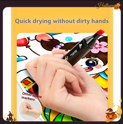 (신품) 더블팁 형광 마커 24개 Set